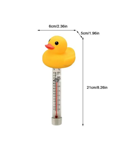 Állatos medence víz hőmérő