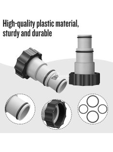 Tömlőadapter Intex szivattyúhoz