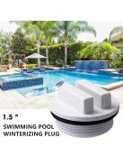 Téli tömítő dugó medencéhez O-gyűrűvel