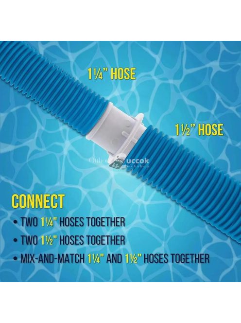 Medence porszívó tömlőcsatlakozó