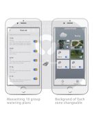 WiFi okos öntöző vezérlő 8 állomással