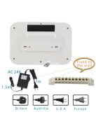 WiFi okos öntöző vezérlő 8 állomással