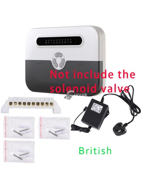 WiFi okos öntöző vezérlő 8 állomással