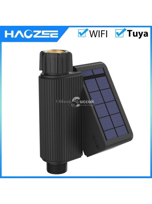 Okos WiFi-s öntöző időzítő napenergiával