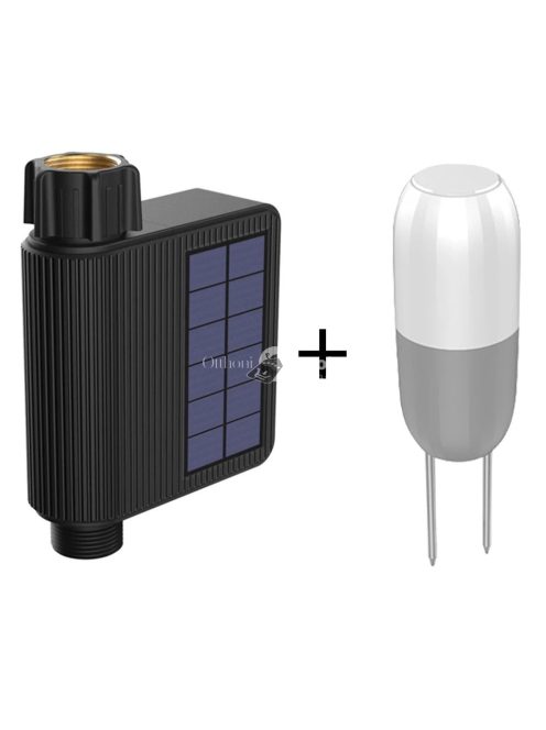 Okos WiFi-s öntöző időzítő napenergiával