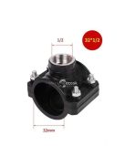 Kampó bilincs leeresztő szelep csövekhez