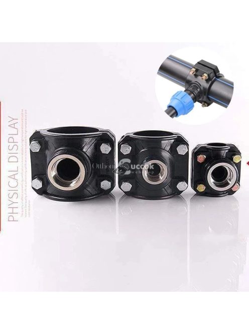 Kampó bilincs leeresztő szelep csövekhez