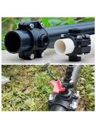 Kampó bilincs leeresztő szelep csövekhez