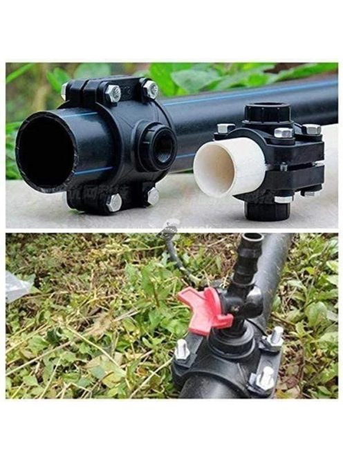 Kampó bilincs leeresztő szelep csövekhez