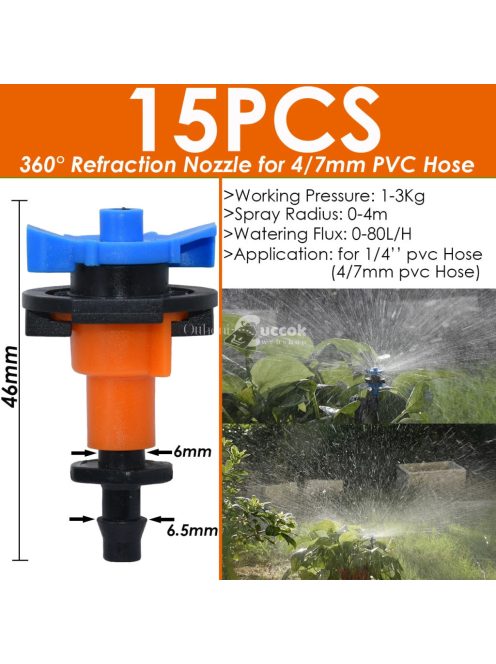 SPRYCLE öntöző fúvóka csepegtetőhöz