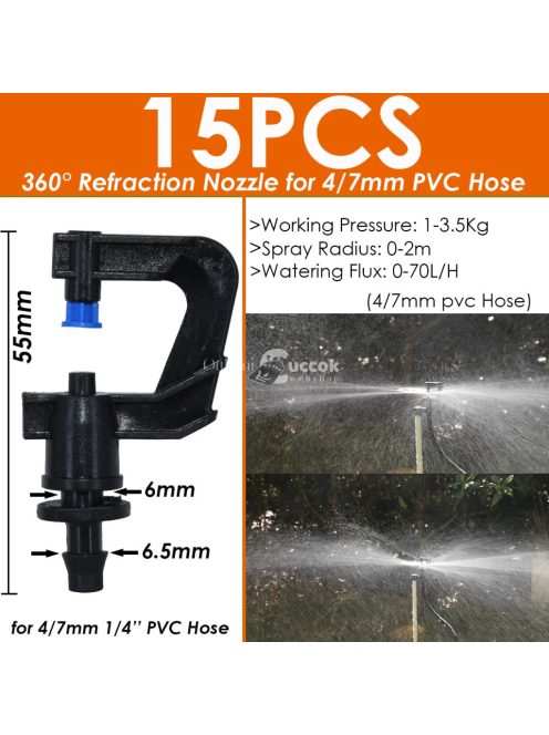 SPRYCLE öntöző fúvóka csepegtetőhöz