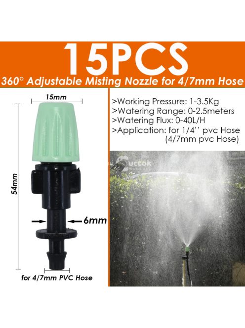 SPRYCLE öntöző fúvóka csepegtetőhöz