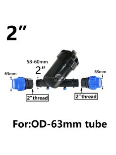 120-as hálós vízszűrő öntözőrendszerekhez