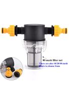 Kert öntöző szűrő gyorscsatlakozóval