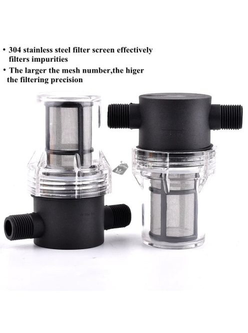 Kert öntöző szűrő gyorscsatlakozóval