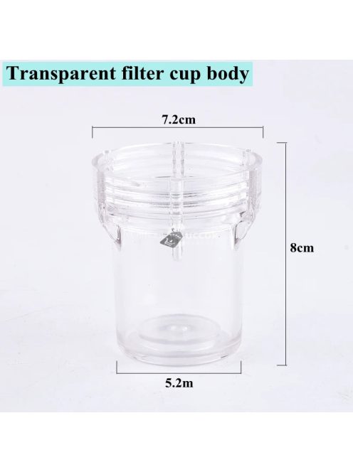 Kert öntöző szűrő gyorscsatlakozóval