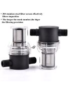 Kert öntöző szűrő gyorscsatlakozóval