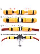 Kert öntöző szűrő gyorscsatlakozóval