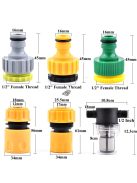 Kert öntöző szűrő gyorscsatlakozóval