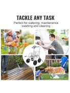 Tömlőfeltekercselő kocsi kültéri öntözéshez