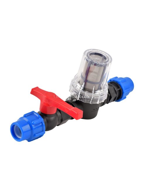 Öntözőcső szűrő különböző hálóval