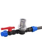 Öntözőcső szűrő különböző hálóval