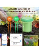okos talajérzékelő – hőmérséklet- és páratartalom mérő, talajnedvesség-érzékelő, automatikus öntöző rendszerhez