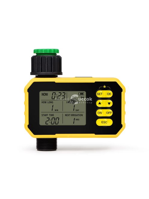 Napenergiás WiFi öntöző időzítő okos vezérléssel