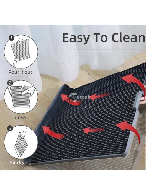 Mosható kutyapiszok tálca