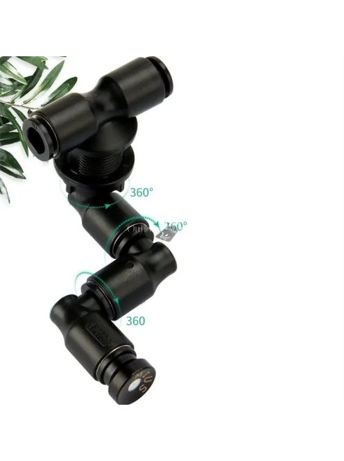 360 fokos ködpermetező fúvóka terráriumhoz