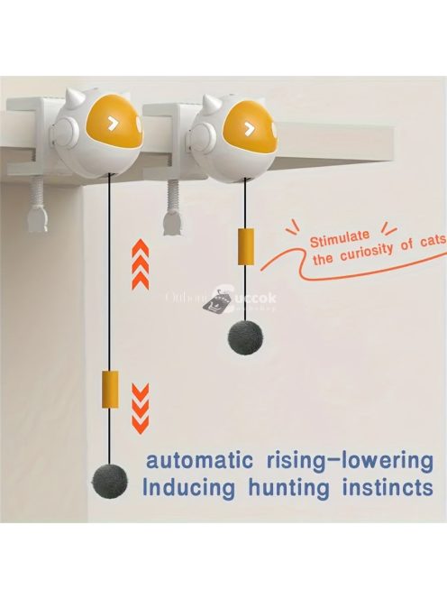 Interaktív macskajáték rajzfilmfigurás dizájnnal
