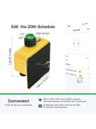 WiFi napenergiás öntöző időzítő Smart Life vezérléssel