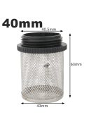 Rozsdamentes acél vízszűrő öntözőrendszerhez