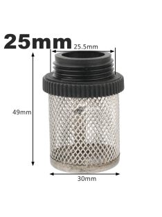 Rozsdamentes acél vízszűrő öntözőrendszerhez