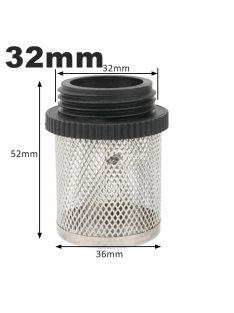 Rozsdamentes acél vízszűrő öntözőrendszerhez