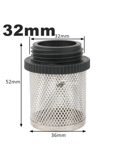 Rozsdamentes acél vízszűrő öntözőrendszerhez