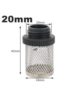 Rozsdamentes acél vízszűrő öntözőrendszerhez