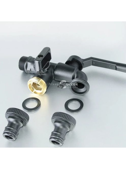 Fagyálló kültéri vízcsap két kimenettel