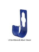 Falra szerelhető tömlőtartó kerti használatra