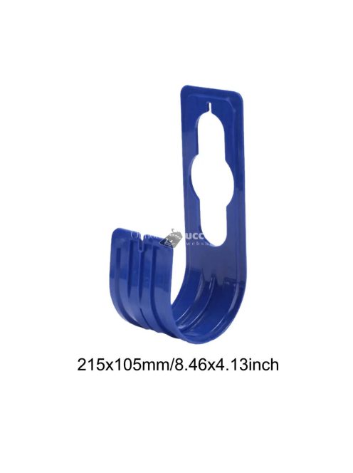 Falra szerelhető tömlőtartó kerti használatra