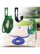 Falra szerelhető tömlőtartó kerti használatra