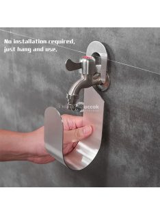 Ezüst Falra szerelhető tömlő tároló állvány