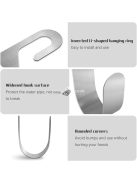 Ezüst Falra szerelhető tömlő tároló állvány