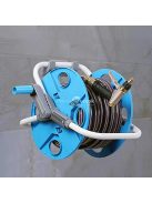 Műanyag falra szerelhető műanyag tömlőtartó