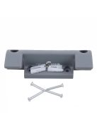 Műanyag falra szerelhető műanyag tömlőtartó