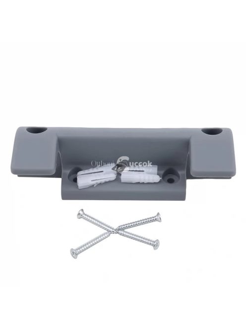 Műanyag falra szerelhető műanyag tömlőtartó