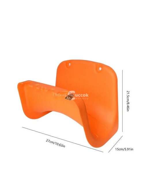 Falra szerelhető víztömlő, slag tároló keret