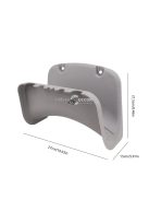 Falra szerelhető víztömlő, slag tároló keret