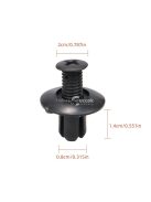 20db Univerzális Poliamid Bővítőcsat