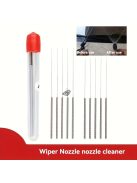 10 darabos Rozsdamentes Acél Törlőfej Tisztító Készlet